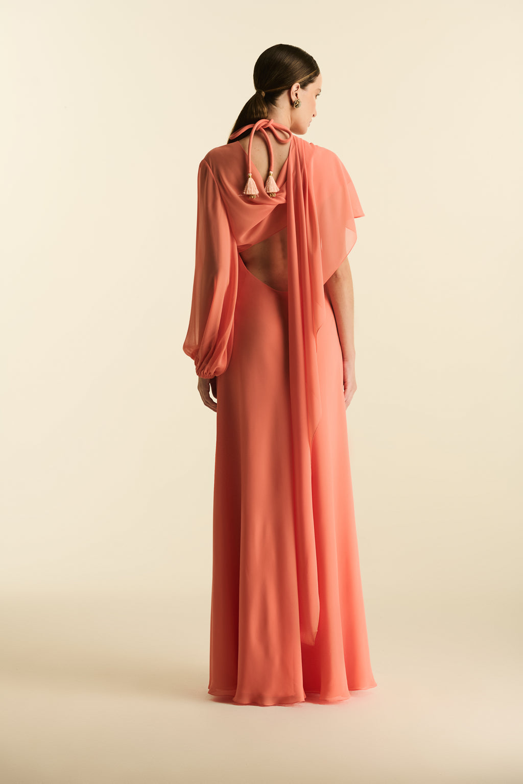 Vestido Longo Frente Única