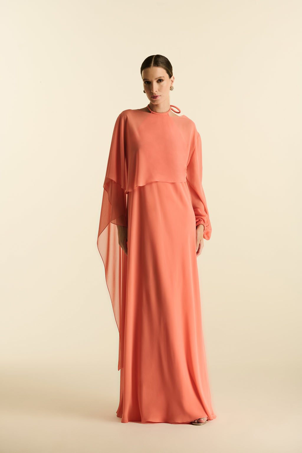 Vestido Longo Frente Única