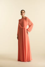 Vestido Longo Frente Única