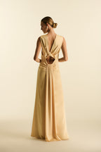 Vestido Longo em Cetim