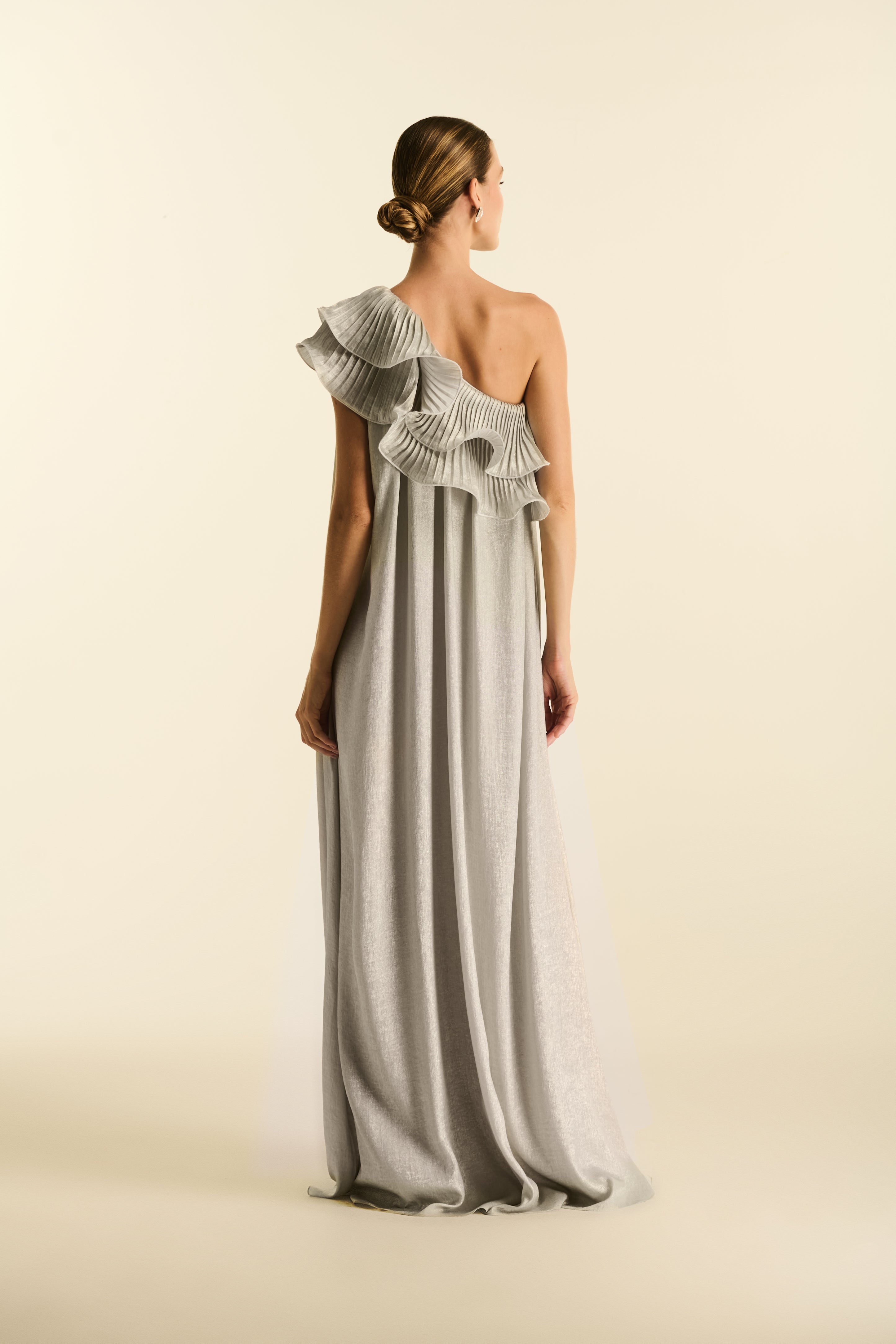 Vestido Longo Metalizado