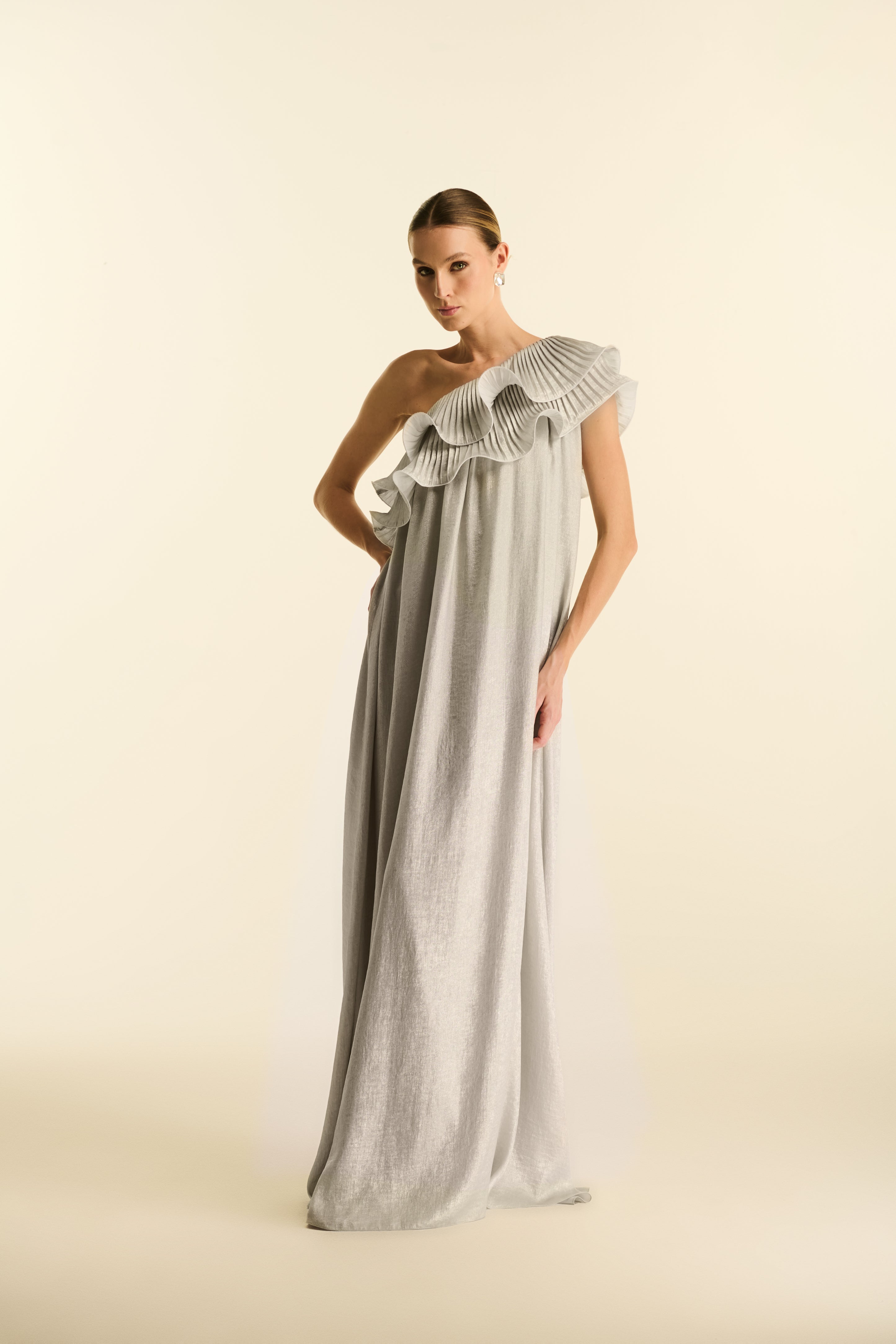 Vestido Longo Metalizado