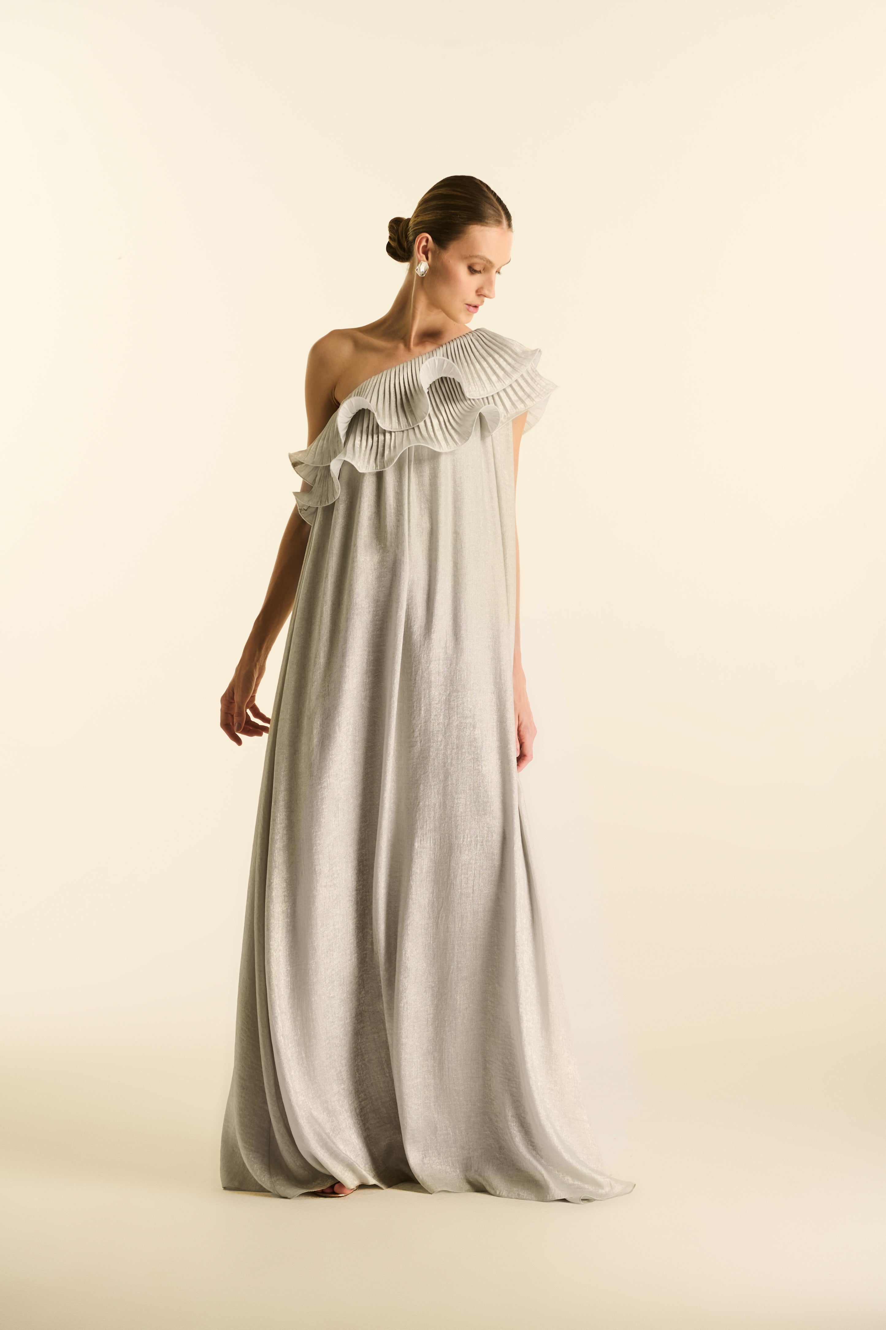 Vestido Longo Metalizado