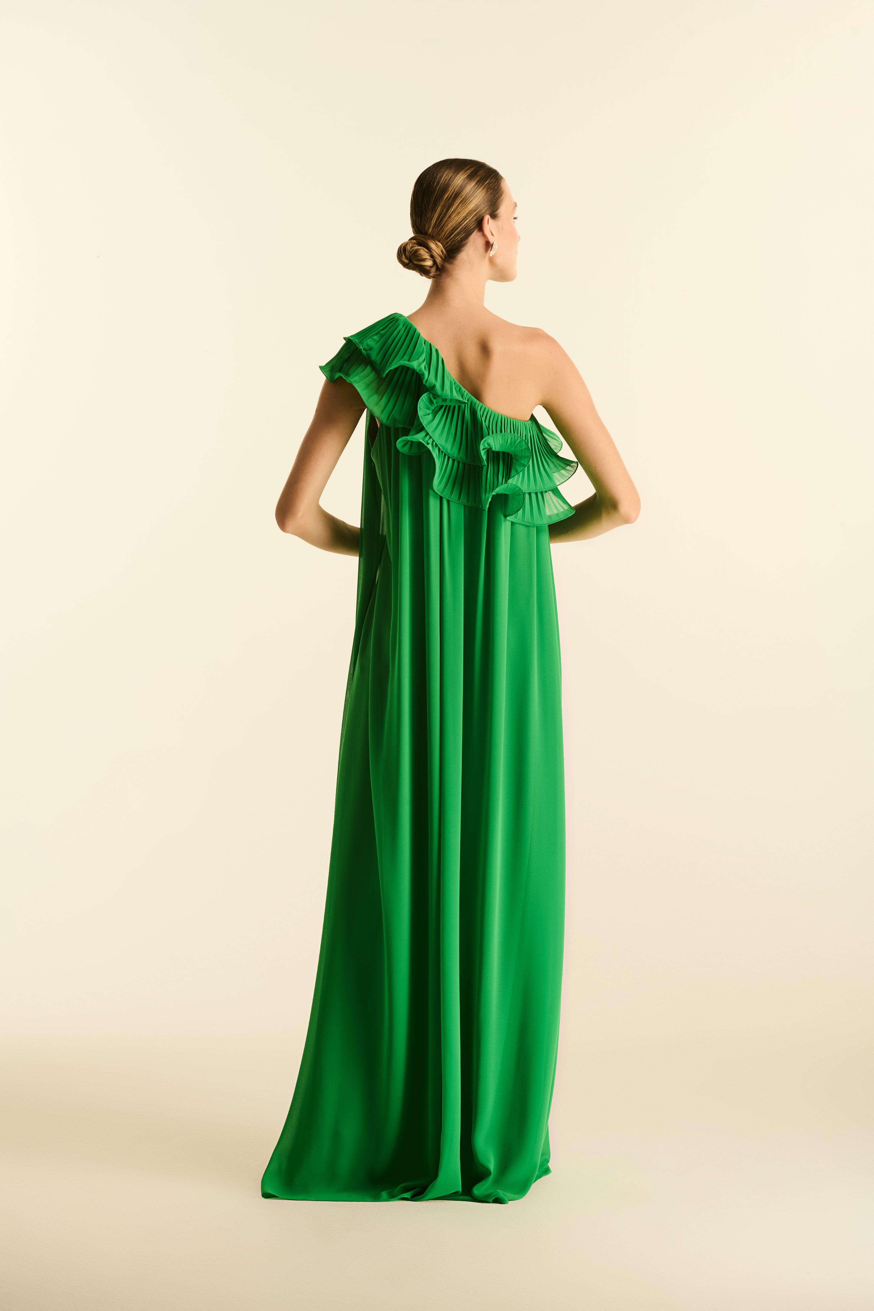 Vestido Longo em Chiffon