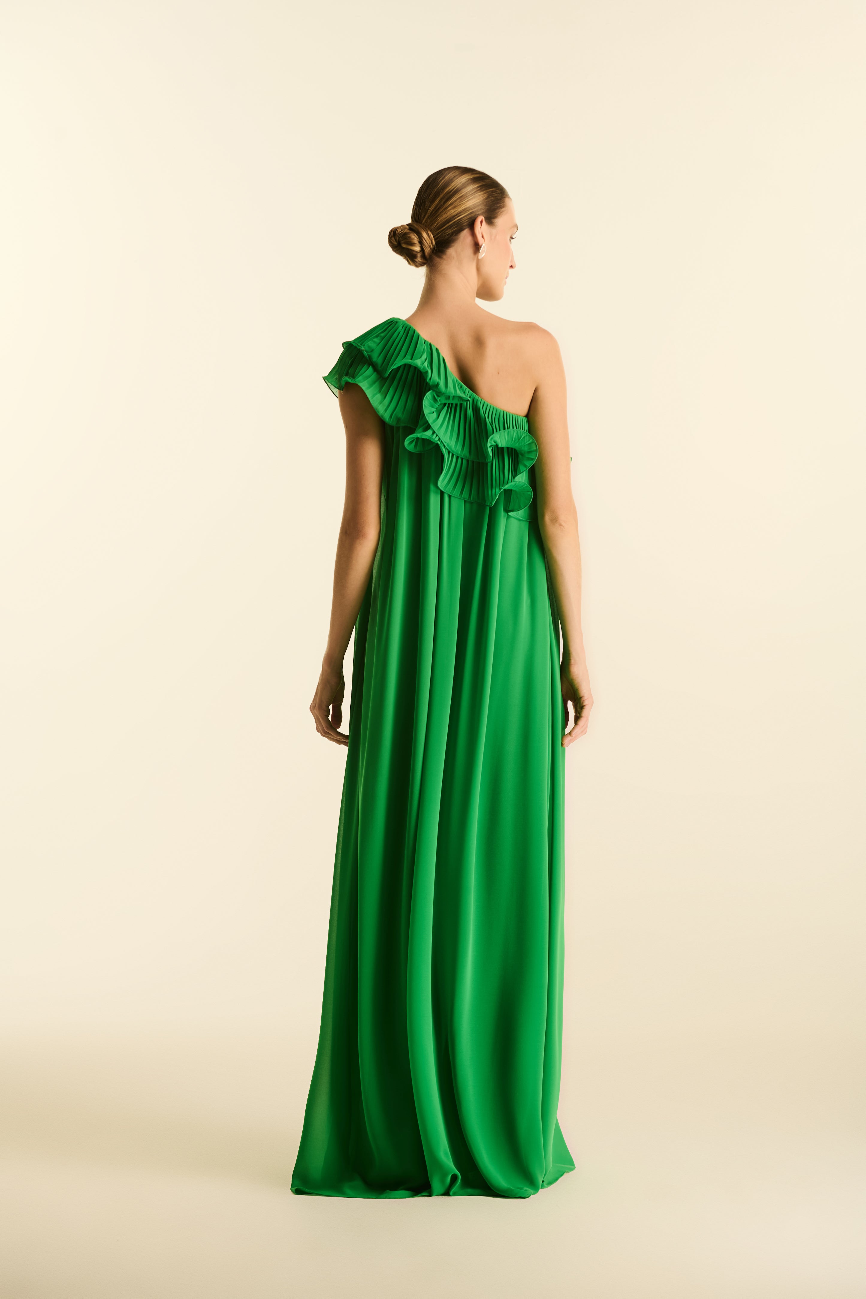 Vestido Longo em Chiffon