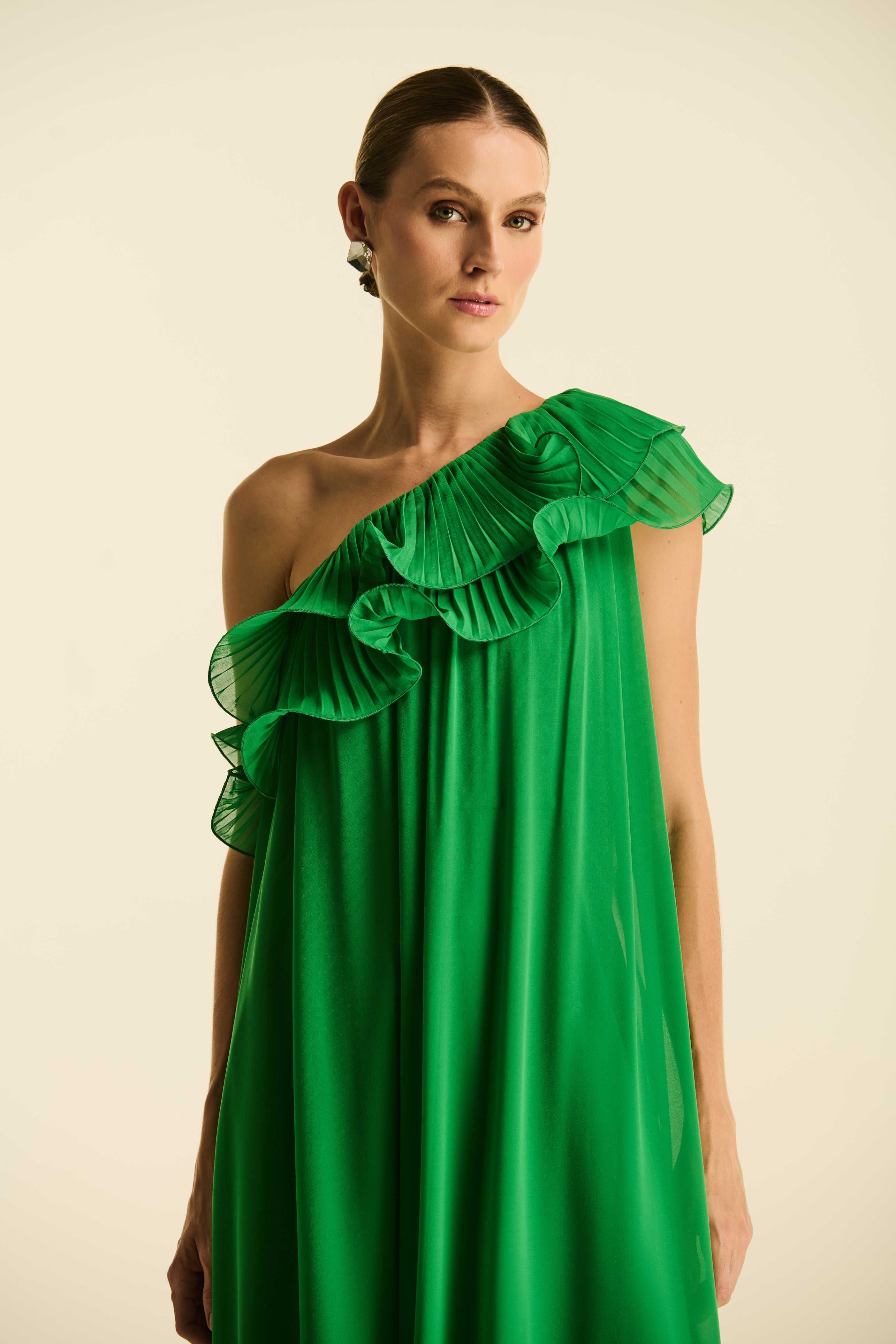 Vestido Longo em Chiffon