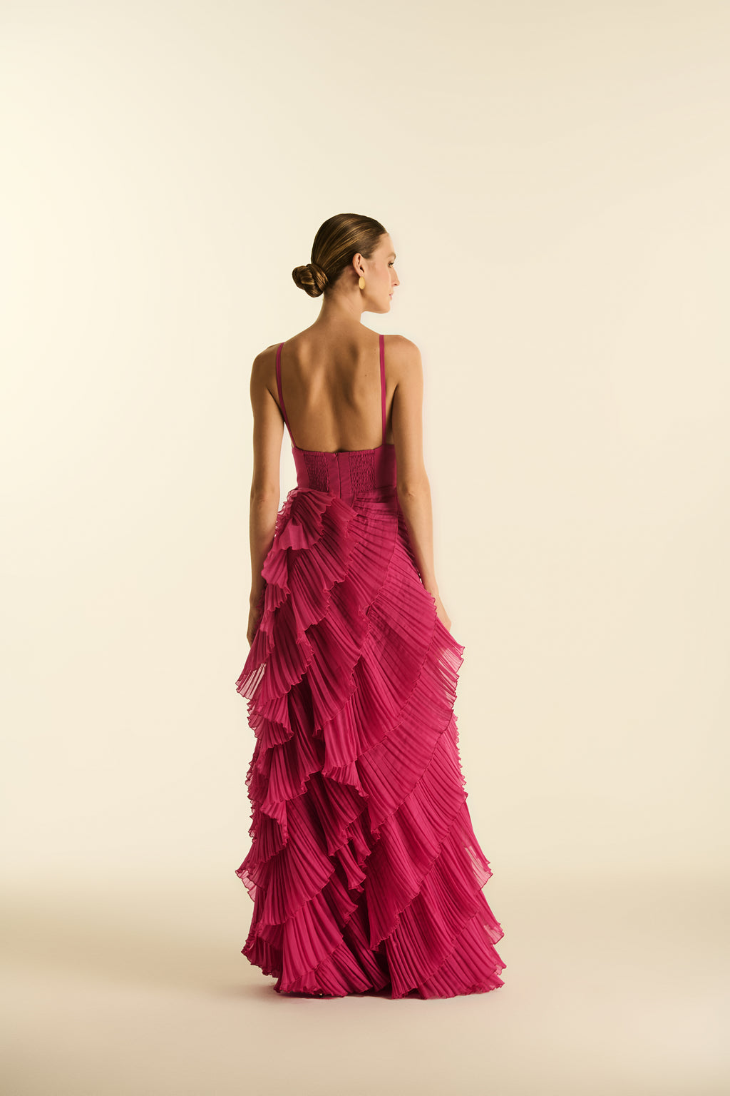 Vestido Longo Organza