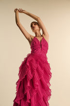 Vestido Longo Organza