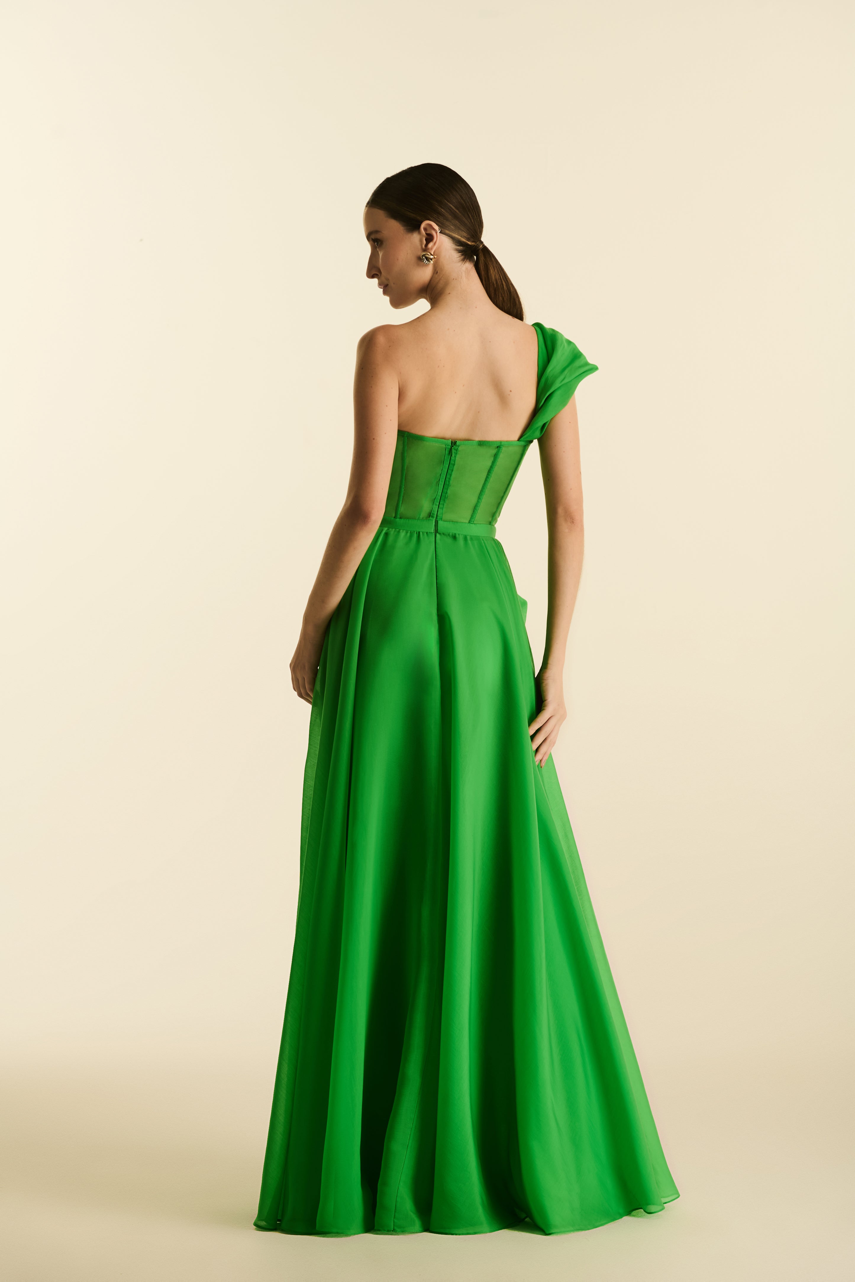 Vestido Longo em Moulage