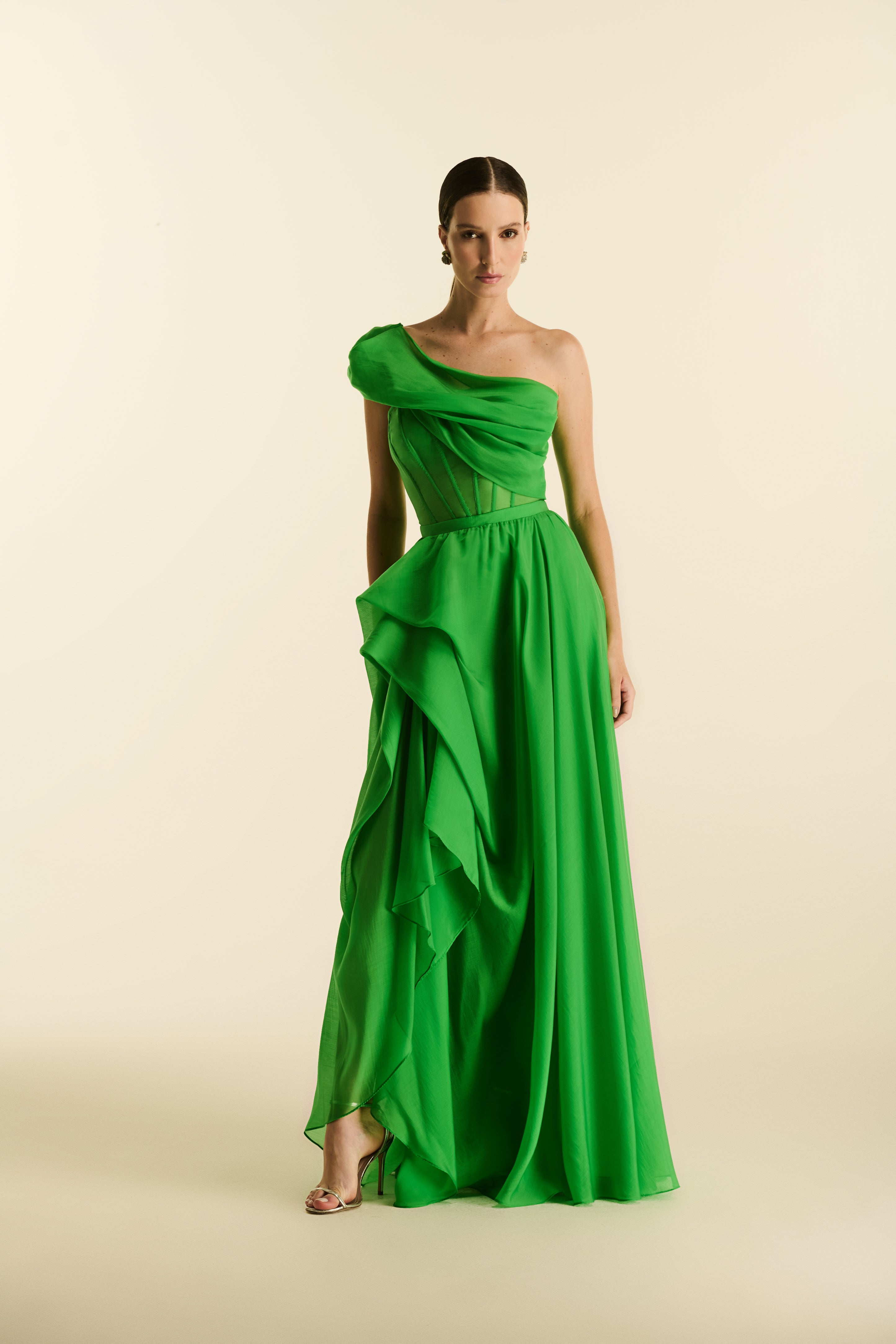 Vestido Longo em Moulage