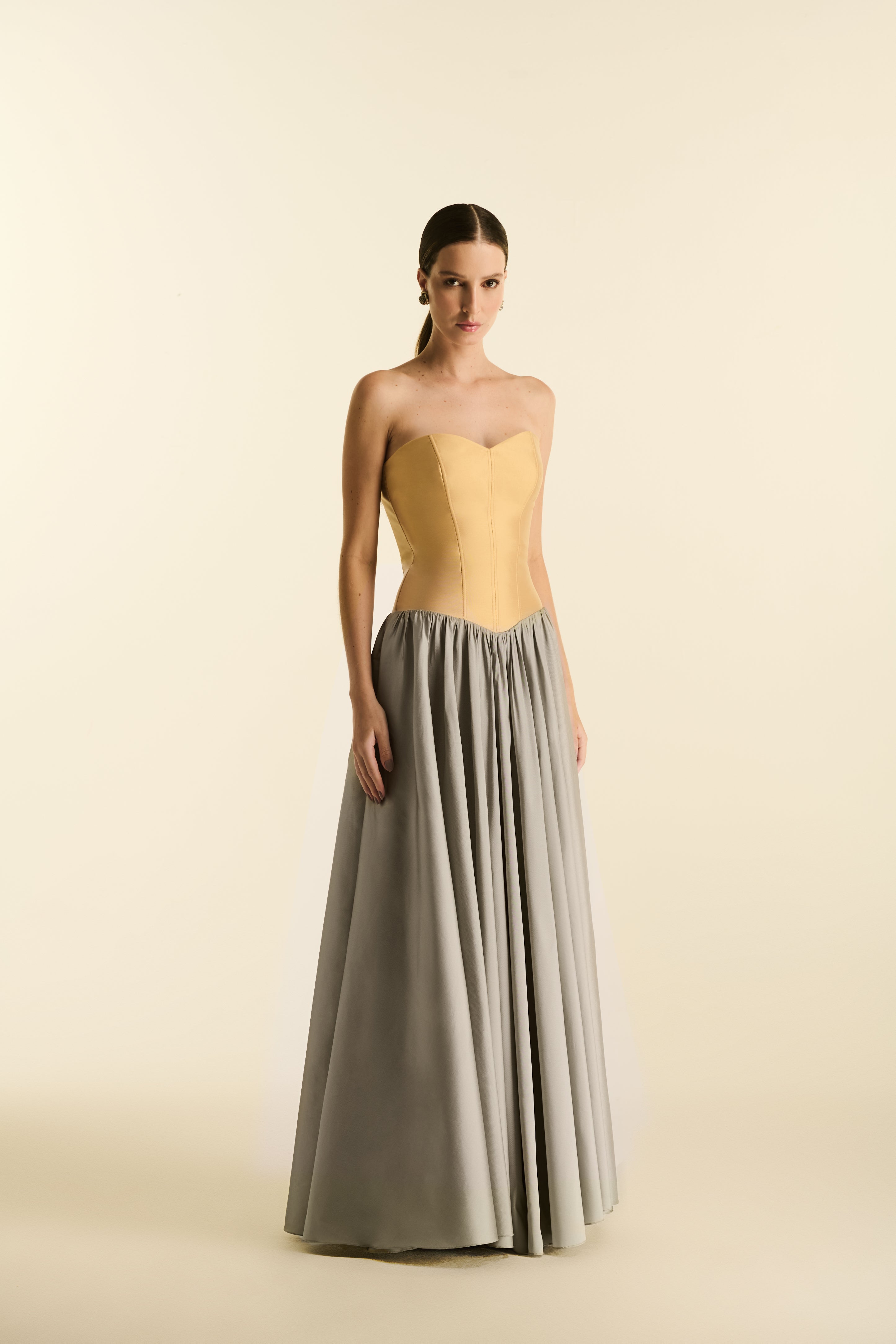 Vestido Longo Manga Removível