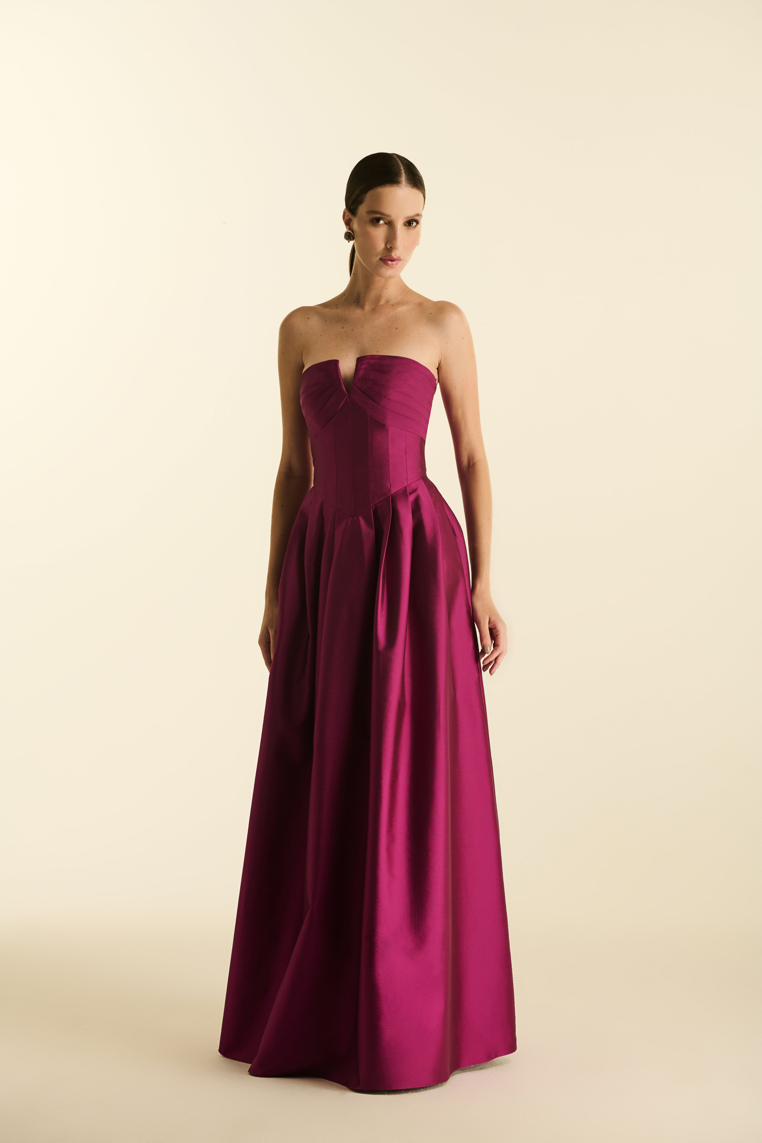 Vestido Longo Corseletado