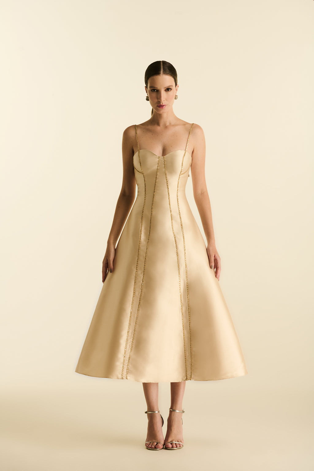 Vestido Mídi Estruturado