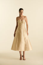 Vestido Mídi Estruturado