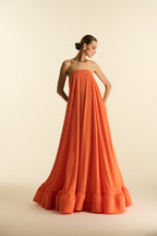 Vestido Amplo Tomara que Caia