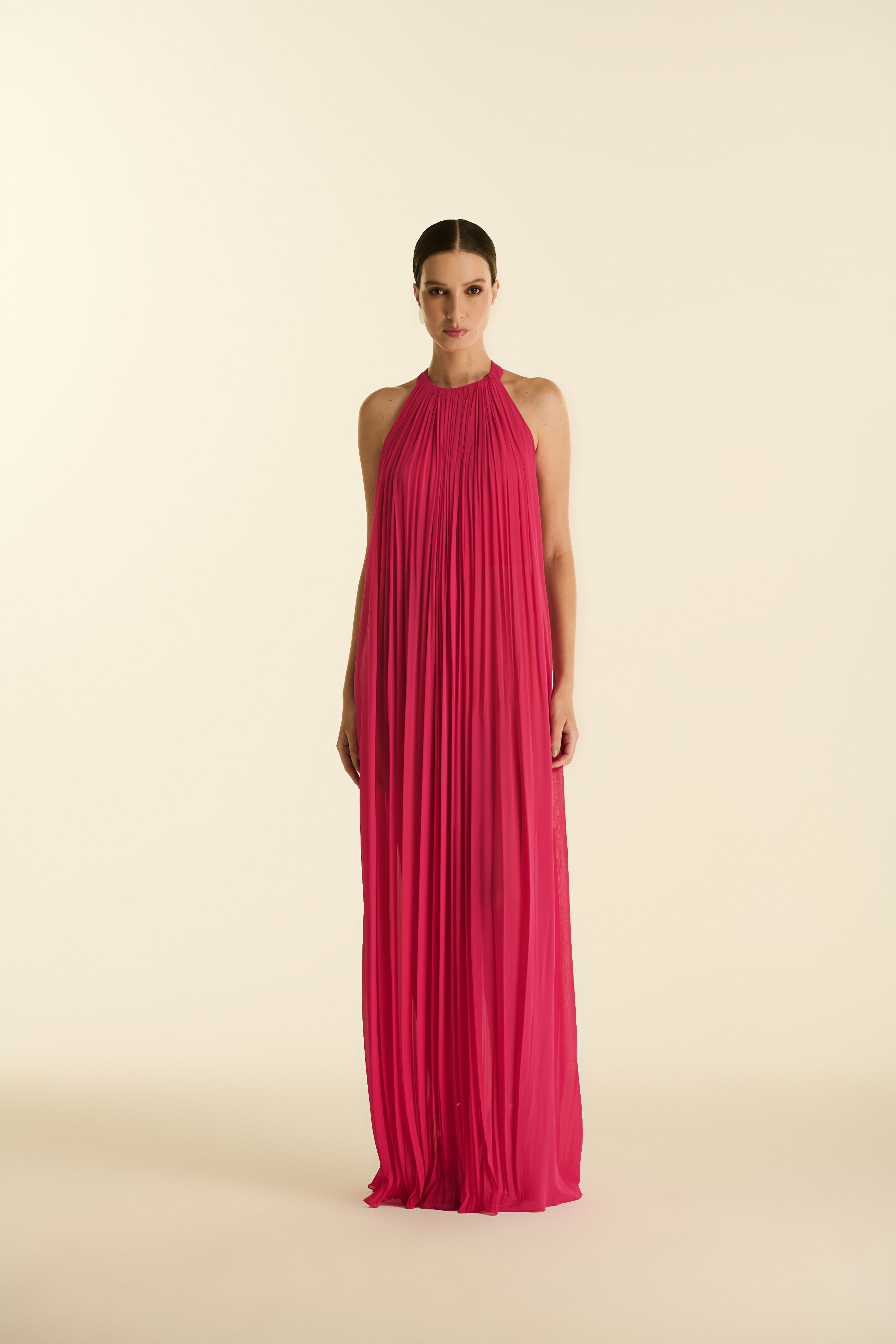 Vestido Longo Frente Única